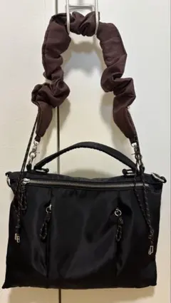 MEDI PUFFY TWIN FORM NYLON BAG Ameri アメリのサムネイル