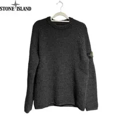【上杉柊平・IO】STONE  ブラック ドライバーズニット 上杉柊平着用 STONE ISLAND ドライバーズニット M zip up - メルカリ