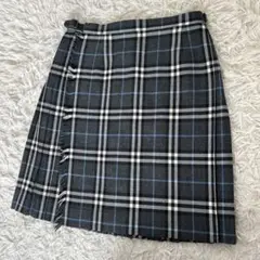 BURBERRY BLUE LABEL チェック プリーツスカート 38