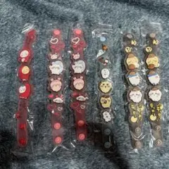 (バラ売り可)ちいかわ　ラバーバンド　6本セット