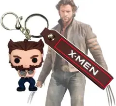 「X-MEN/エックスメン　ウルヴァリン　マスコット キーホルダー　タイプA」