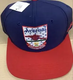 アーセナル アディダス製　キャップ ネイビー/レッド