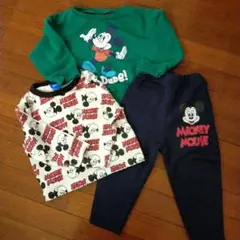 Disney ミッキーマウス 3点セット 90cm