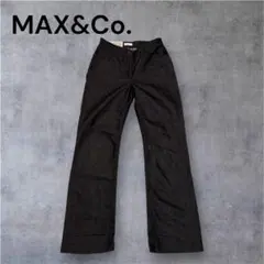 MAX&Co. ブラックデニムパンツ 38サイズ イタリア製 ブラック 裾上げのサムネイル