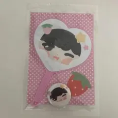 NCT WISH ダニム　うちわ　リョウ