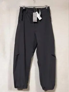 新品タグ付☆BlueMonte SOLOTEX撥水ワークパンツ グレー Sサイズ