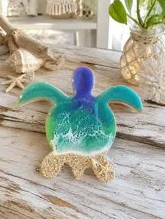オーシャンアート レジンアート クジラ型 オブジェ 海 - メルカリ