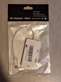 中古)MiniDisplayportAdapter DVI HDMI VGA