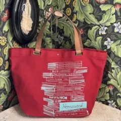 Anya HINDMARCH♡アニヤハインドマーチキャンパス×レザートートバッグ