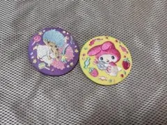 サンリオ　刺繍缶バッジ
