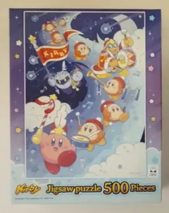 500ピース　箱小01　パズル　カービィ　プププなマーチングバンド