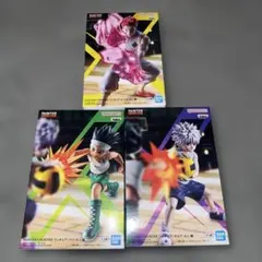 送料込 HUNTER×HUNTER ゴン キルア ヒソカ 3点セット G.I.編