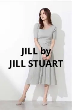 JILL by JILLSTUART ニットワンピース　グリーン