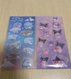 【国内正規品】　シェイカーステッカーズ　サンリオ　シナモロール　クロミ