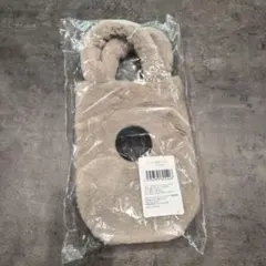 Starbucks ファーショルダーバック　ベージュ