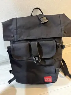 Manhattan Portage ロールトップ バックパック ブラックのサムネイル