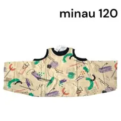 新品⭐大人気❣️ minau ノースリーブ　おしゃれ　女の子 Tシャツ 120