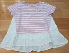 Noeil aime BeBe ストライプ Tシャツ 120