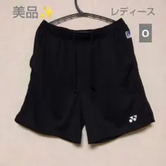 美品✨ ④ YONEXニットハーフパンツ／ベリークール／レディース О／ブラック