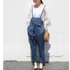 SLOBE IENA スローブイエナ デニム サロペット 36 S 大人可愛い