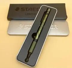 新品2024年韓国限定 ステッドラー925 35 オリーブグリーン、オレンジ