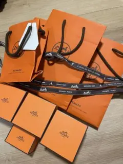 HERMES ショップ袋とボックスセット