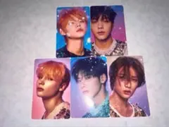 TXT FREEFALL アルバム ユニバ　特典 トレカ　5種コンプ