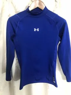 アンダーアーマー　コールドギア 長袖アンダーシャツ YXL ブルー 160