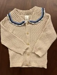 H&Mかぎ針編み風カーディガン　80cm