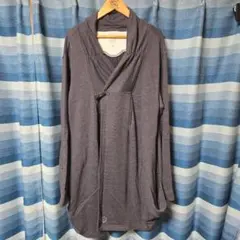 ブラウン 長袖カーディガン