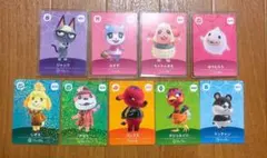 あつまれどうぶつの森 amiiboカード ちゃちゃまる みすず ジャック