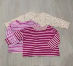 ユニクロ　アプレレクール　長袖Tシャツセット 3点