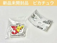 ポケモン　30周年　記念　メタルチャームマスコット　ピカチュウ
