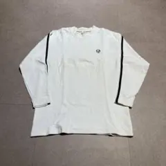 Sergio tacchini　トレーナー　スウェット　クルーネック　白　Lのサムネイル