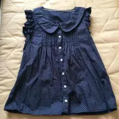 最終値下♡ドットブラウス♡美品