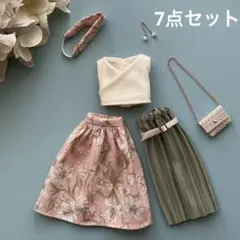 693／22cmドール服コーディネート7点セット
