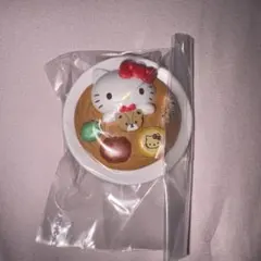 ピューロランド限定　フードデザインシリーズ ミニチュアフィギュア　キティ カレー