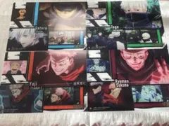 呪術廻戦　クリアビジュアルポスター　虎杖悠仁　両面宿儺　狗巻棘　五条悟