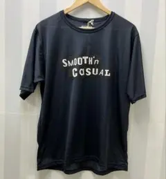 AIDENTIFY メッシュ Tシャツ 機能性 ネイビー サイズ　M