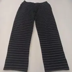 ユニクロ ボーダー パンツ M　美品　トレーニング　スウェット　スポーツ