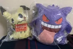 ポケモン　一番くじ　ラストワンとA賞　ぬいぐるみ　ミミッキュ　ゲンガー