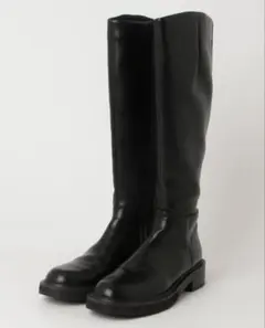 美品　ルタロン　黒ロングブーツ　LL
