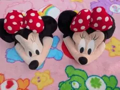 ディズニー　ミニーちゃん　ミニー　ファンキャップ　2点セット　訳あり