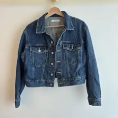 MOUSSY デニムクロップドジャケット