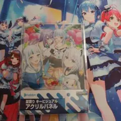 hololive 夏祭り キービジュアルアクリルパネル