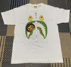 A BATHING APE グリーン シャーク マイロ Tシャツ M