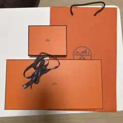 エルメス　空箱、紙袋、リボン
