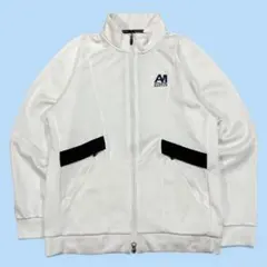 マスターバニーエディション 長袖 フルジップ ジャケット 4 ホワイト ゴルフ
