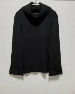 MAYSON GRAY タートルネック ニットセーター　 長袖　ブラック　M