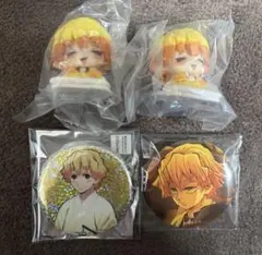 鬼滅の刃　我妻善逸　おねむたん　缶バッジ